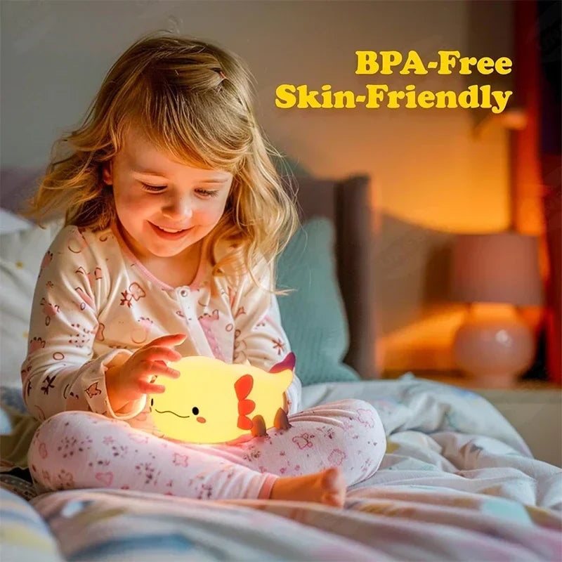 Squishy Axolotl Night Lamp β Perfect Gift π