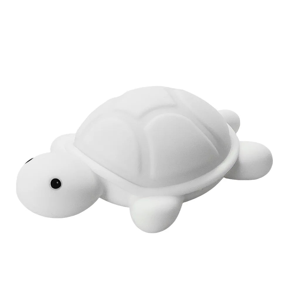Turtle LED Night Light β Colorful Silicone Lamp for Kidsβ Rooms π’