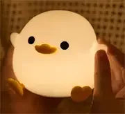 Soft Squishy Duck LED Night Lamp β USB Rechargeable & Gift-Ready