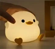 Soft Squishy Duck LED Night Lamp β USB Rechargeable & Gift-Ready