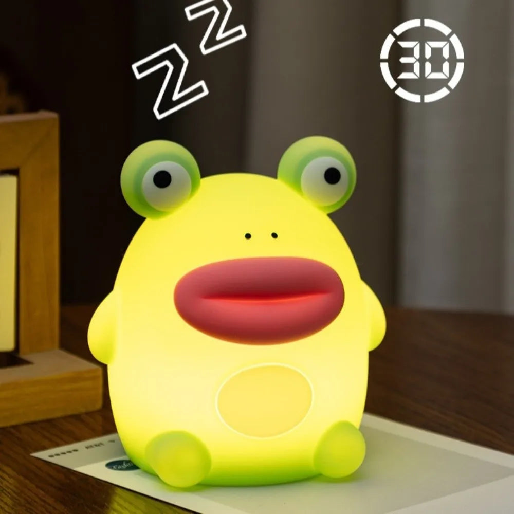 Frog LED Night Light β Silicone Touch Sensor Dimmable Lamp πΈ