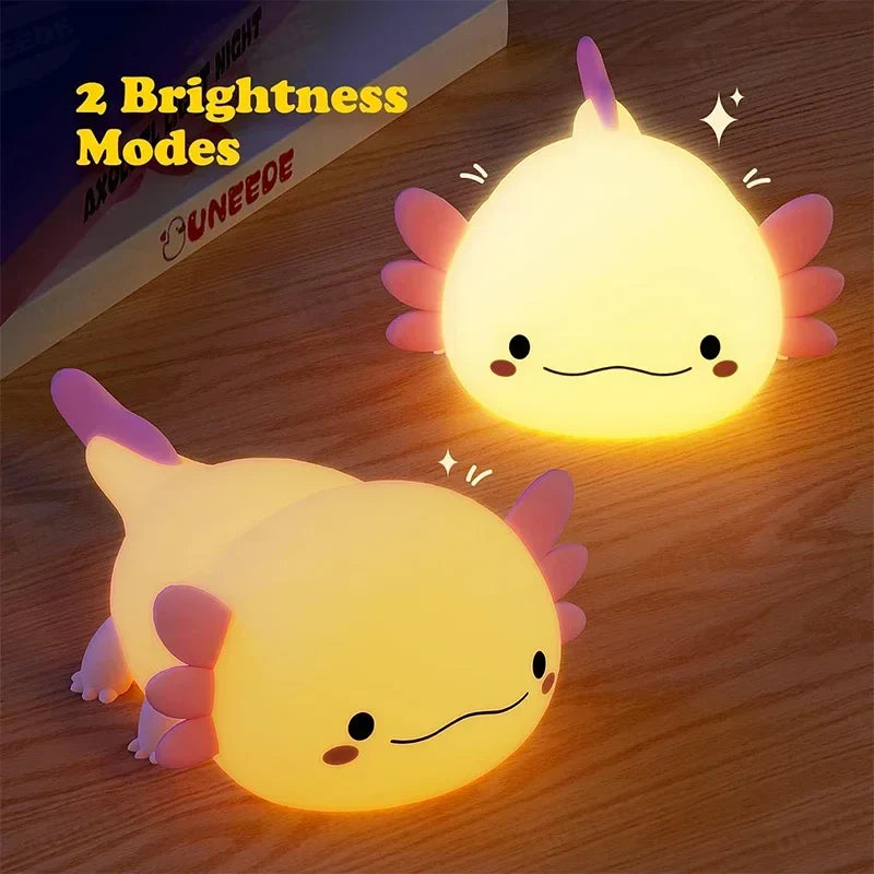 Squishy Axolotl Night Lamp β Perfect Gift π