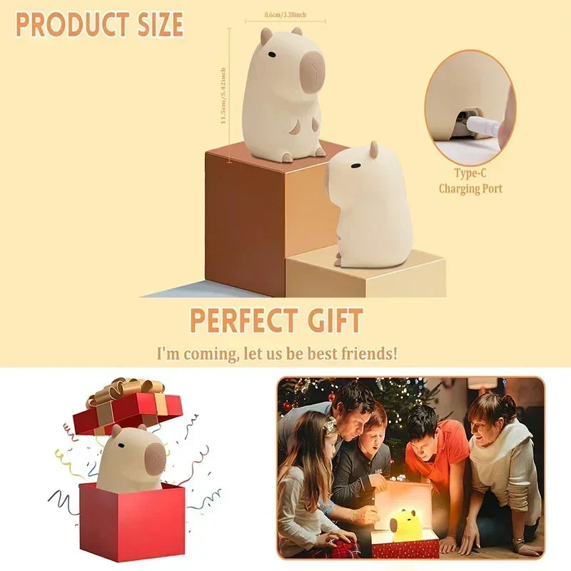 Capybara DreamLightβ’ β Adorable Gift