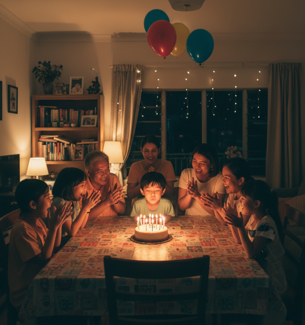 A Birthday Glow to Remember